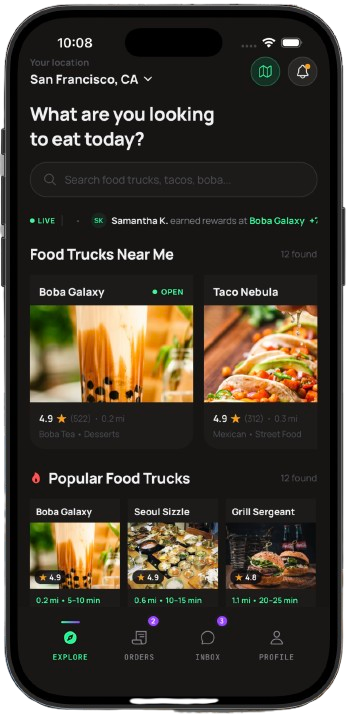 Regalo Mobile Foodie App